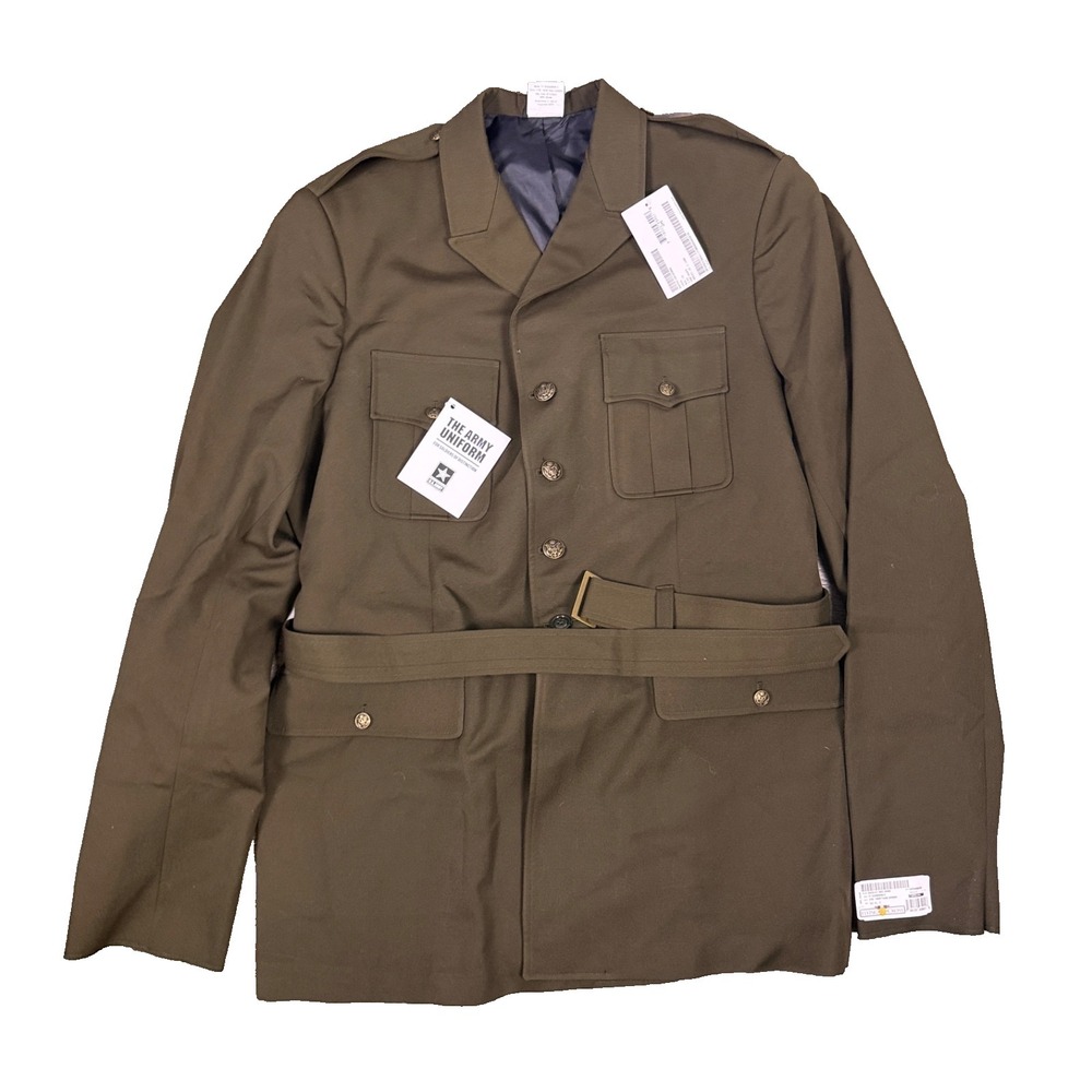 Flying Cross Mens Size 50R XL Army Heritage Green Uniform AGSU Coat Officer